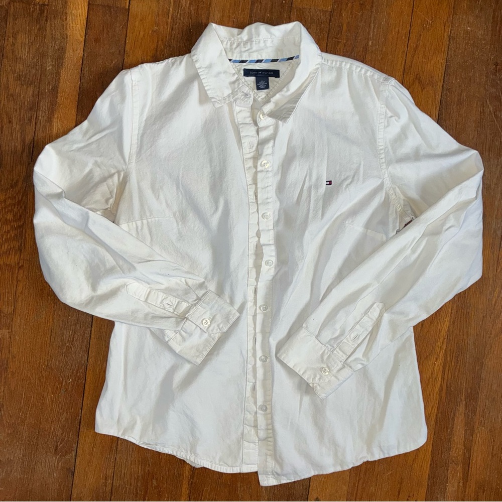 Tommy Hilfiger Classic White Button Down Shirt